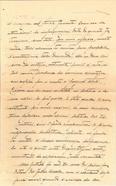 Lettera di Giuseppe Agnello a Giovanni Ansaldo, 18-04-1940 (2)